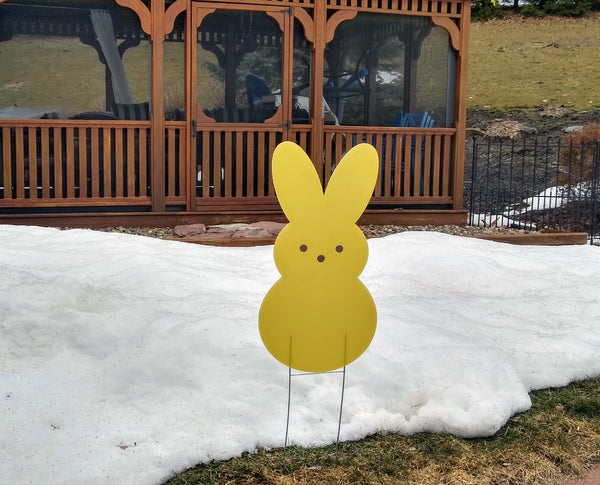 23 Inch Easter Bunny Peep Yard Signs